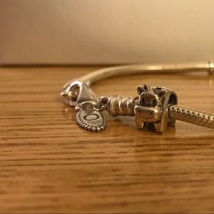 Pandora Cow Charm (silver)